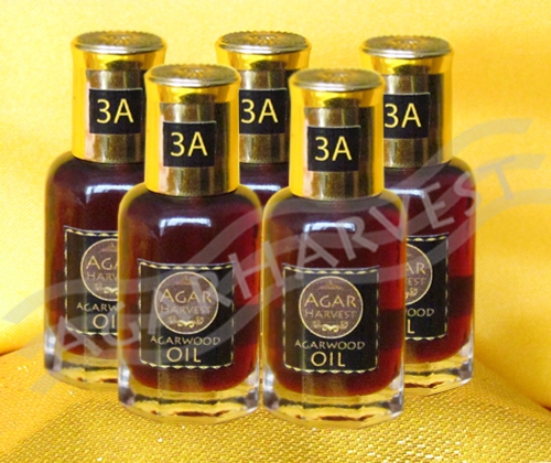 AgarHarvest ไม้หอม อโรมา ไม้หอมมงคล ปรับอากาศ น้ำมันกฤษณา แท้ Agarwood Oil (Perfect Grade 3A หอมเยี่ยม) 1 ขวด 60 CC.