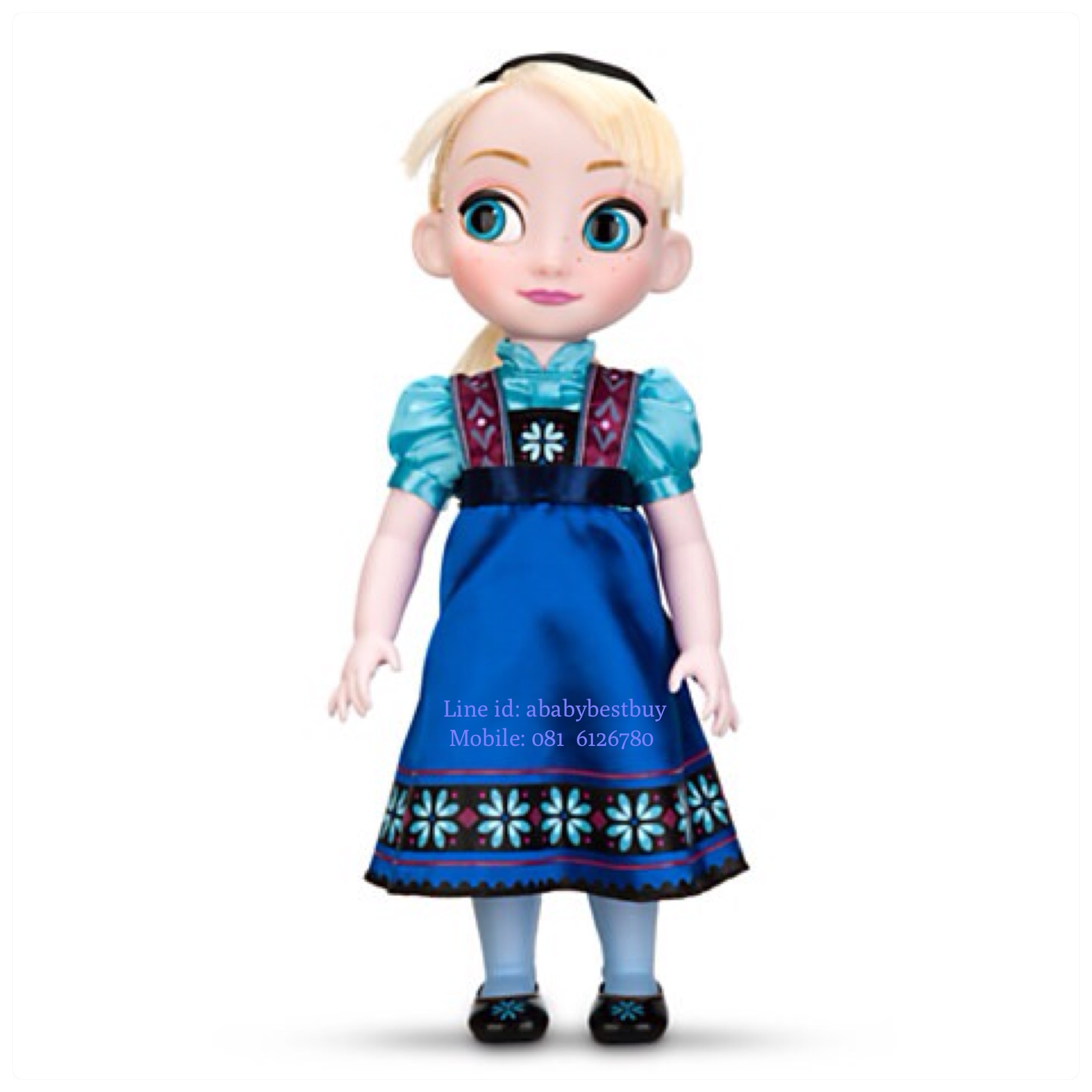 z Frozen - Elsa Toddler Doll - ตุ๊กตา 16'' (พร้อมส่ง) ตุ๊กตาดีสนีย์ แอนิเมเตอร์ เจ้าหญิงเอลซ่า เจ้าหญิงโฟรเซ่น