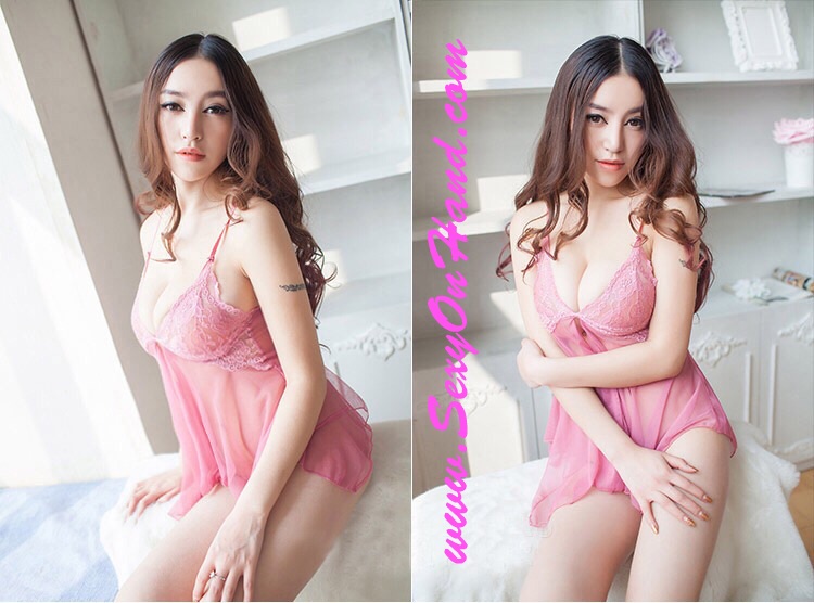 ชุดนอน ชุดเซ็กซี่ ซีทรู สีเบจเข้ม ชายชุดเล่นระดับ แต่งลูกไม้ช่วงอก สีเดียวกับตัวชุด เพิ่มความเซ็กซี่ พร้อมจีสตริงเข้าชุดคะ