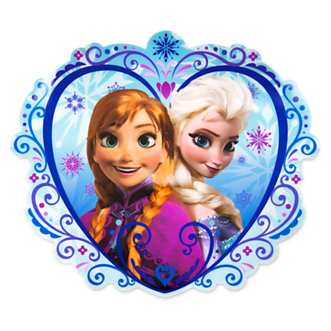zAnna and Elsa Placemat - Frozen Disney ที่รองจานเอลซ่า&อันนา ของแท้ นำเข้าจากอเมริกา