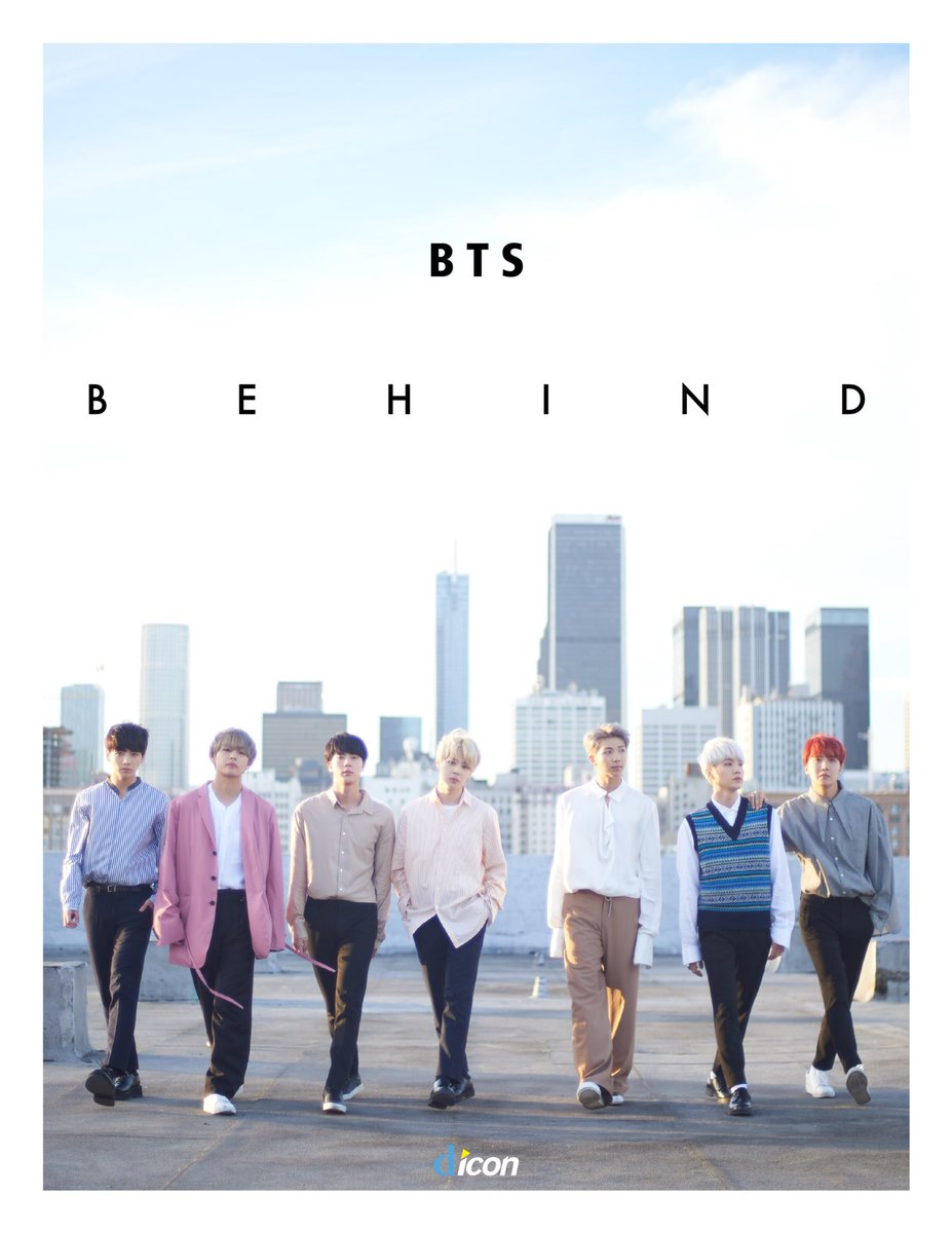 MAGAZINE D-ICON 2018-4 : VOL.02 BTS BEHIND THE SCENE
