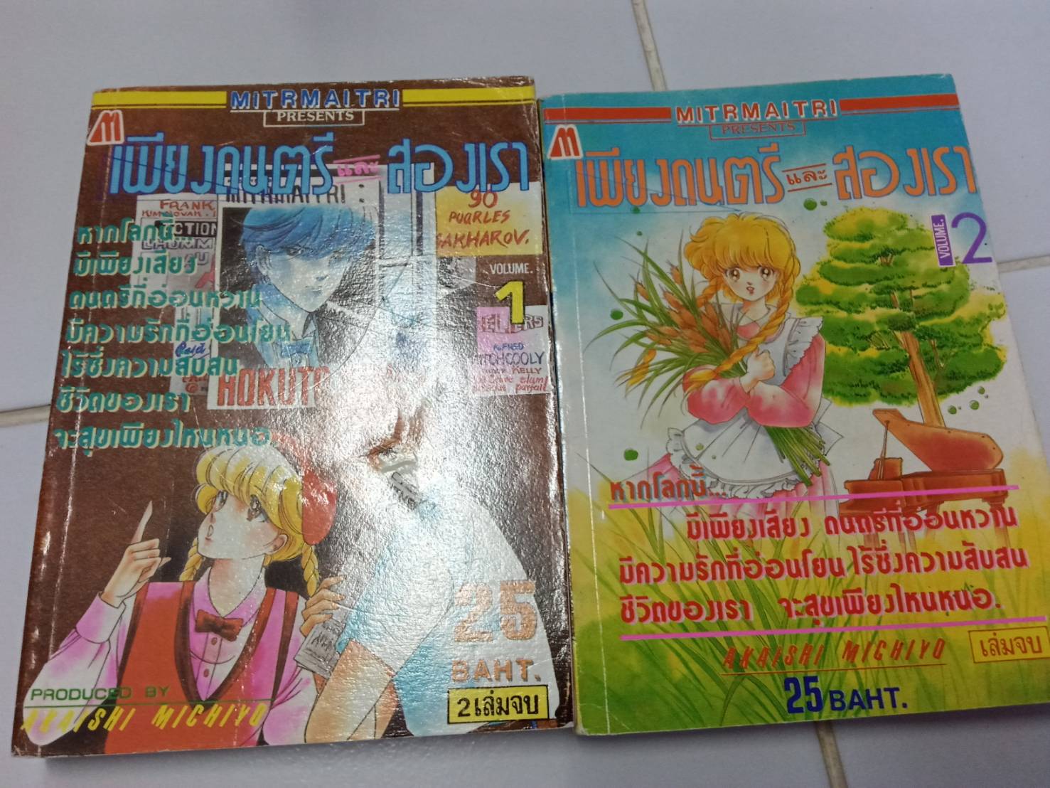เพียงดนตรี และ สองเรา เล่ม 1-2 จบ