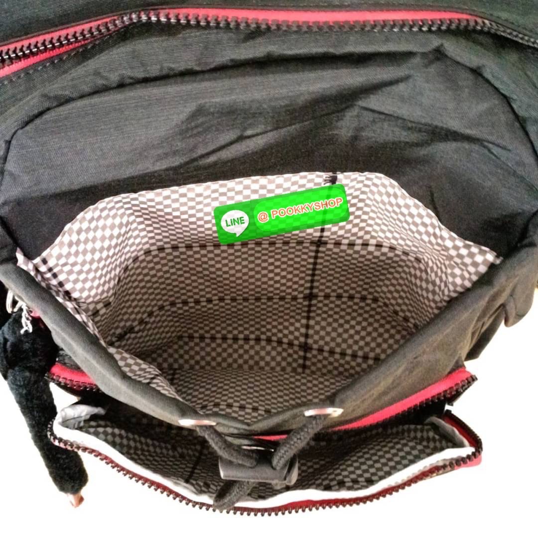 Kipling City Pack Medium Backpack กระเป๋าเป้ Kipling ขนาดกลาง วัสดุ Polyester 100% มีหูหิ้วด้านบน -ด้านหลัง มีซิปหลัง 1ช่องลึก -ด้านข้างมีช่องใส่ของเล็กน้อยทั้ง 2 ด้าน เปิด-ปิด ด้วยกระดุมแม่เหล็ก -ด้านหน้ามีช่องซิปใส่ของแยก 1 ช่อง และ ช่องปรับขนาดด้วยสายล