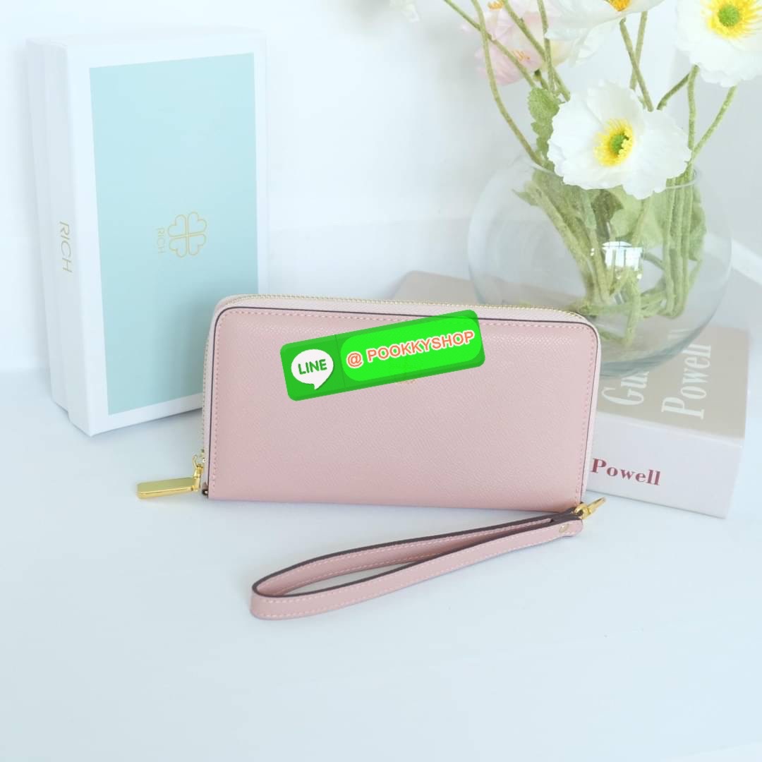 KEEP • Super Rich Collection 8 ( Long Wallet )• กระเป๋า สตางค์ขนาดยาว ซิปรอบ ภายใน จุของคุ้ม ใส่บัตร ใส่มือถือ มีช่องใส่เหรียญแยกอีกด้าน ใส่แบงค์พันได้ไม่ต้องพับ ใบจริงสวยมาก ได้ไปรับทรัพย์ทวีคูณแน่นอนค่ะ Don’t miss !!
