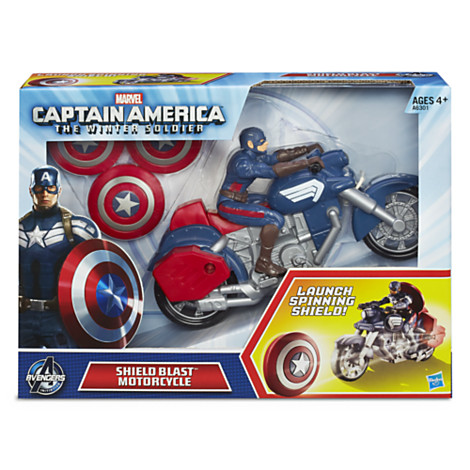 z Captain America Shield Blast Motorcycle
