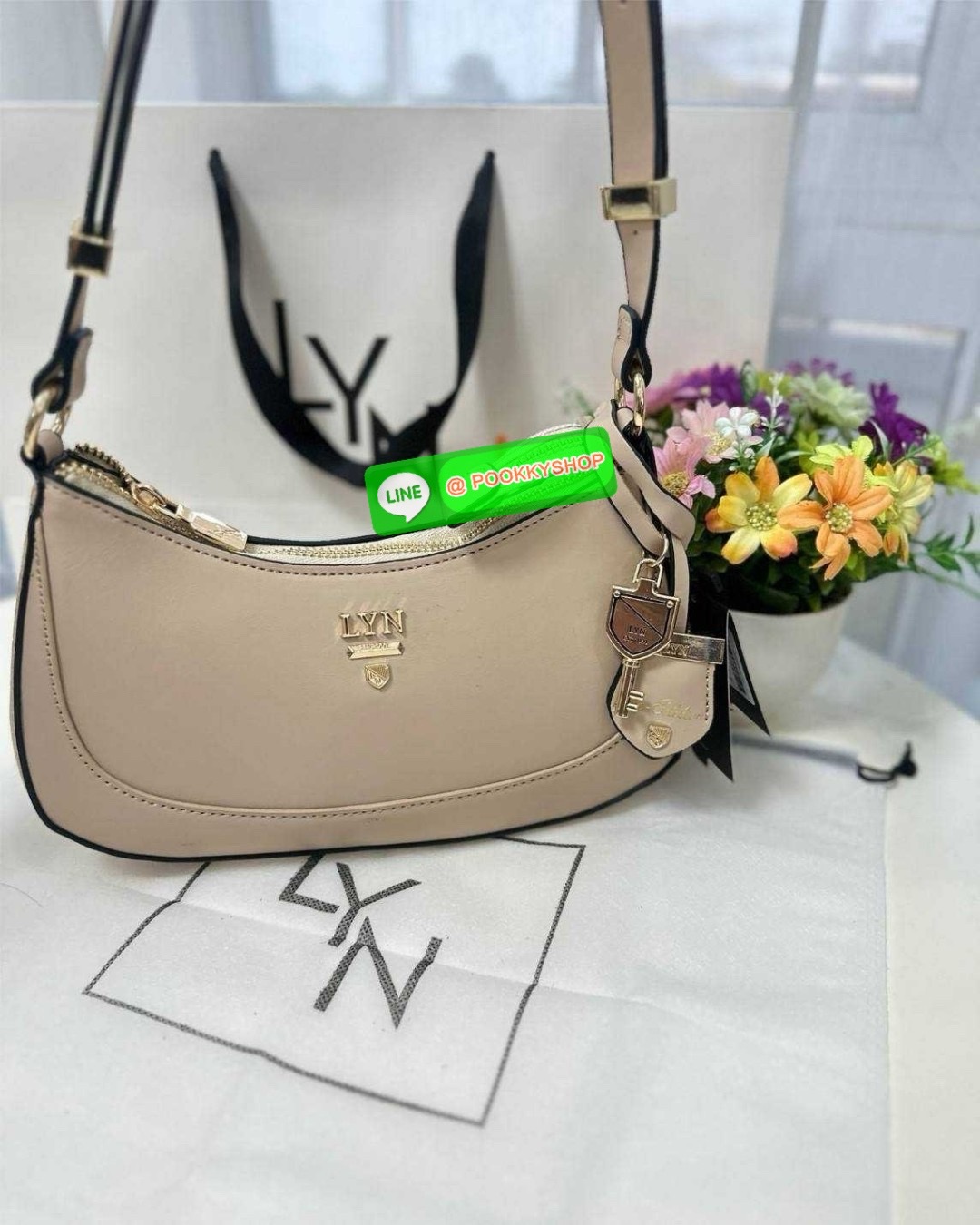 💝กระเป๋าลิน Lyn คล้องไหล่ได้ สะพายข้างได้