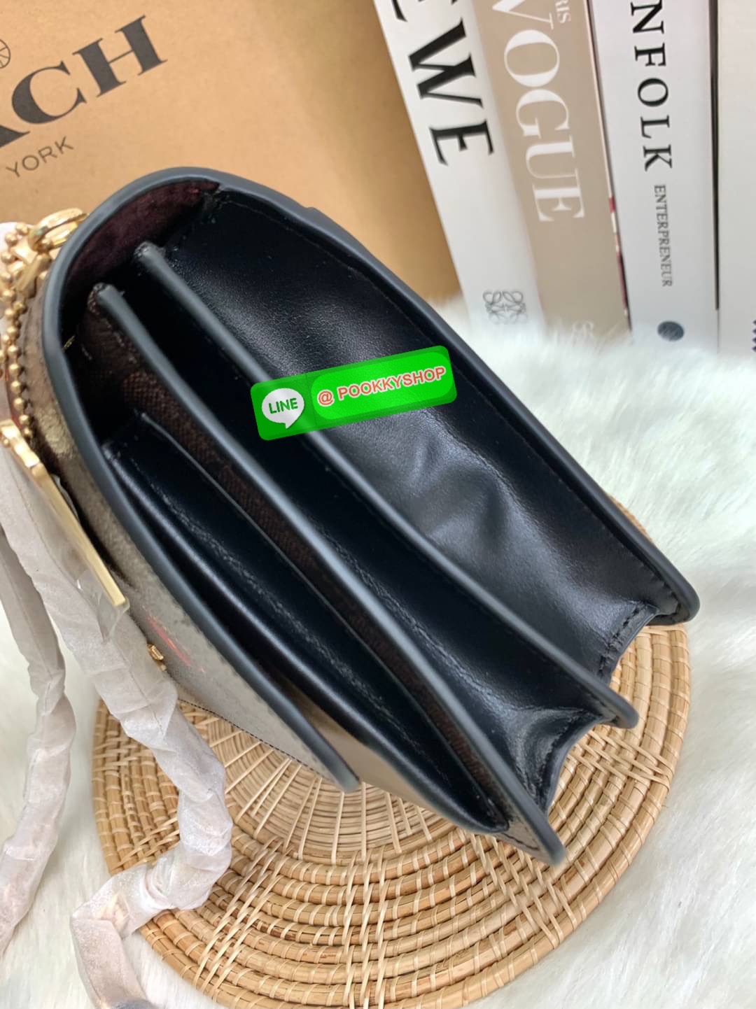 💥NEW IN💥 🌈สวยมากๆ อยากให้ได้ไปจริงๆจ้าา😘COACH KLARE CROSSBODY IN SIGNATURE CANVAS WITH POP FLORAL PRINT ((C5797)) พร้อมส่งที่ไทย สวยมากๆค่ะ🌺