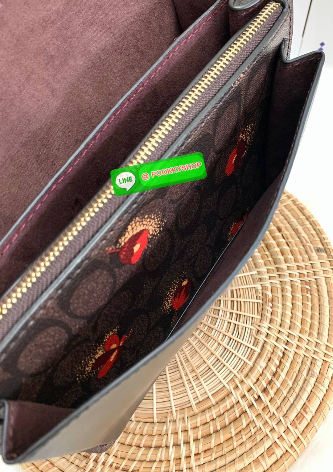 💥NEW IN💥 🌈สวยมากๆ อยากให้ได้ไปจริงๆจ้าา😘COACH KLARE CROSSBODY IN SIGNATURE CANVAS WITH POP FLORAL PRINT ((C5797)) พร้อมส่งที่ไทย สวยมากๆค่ะ🌺