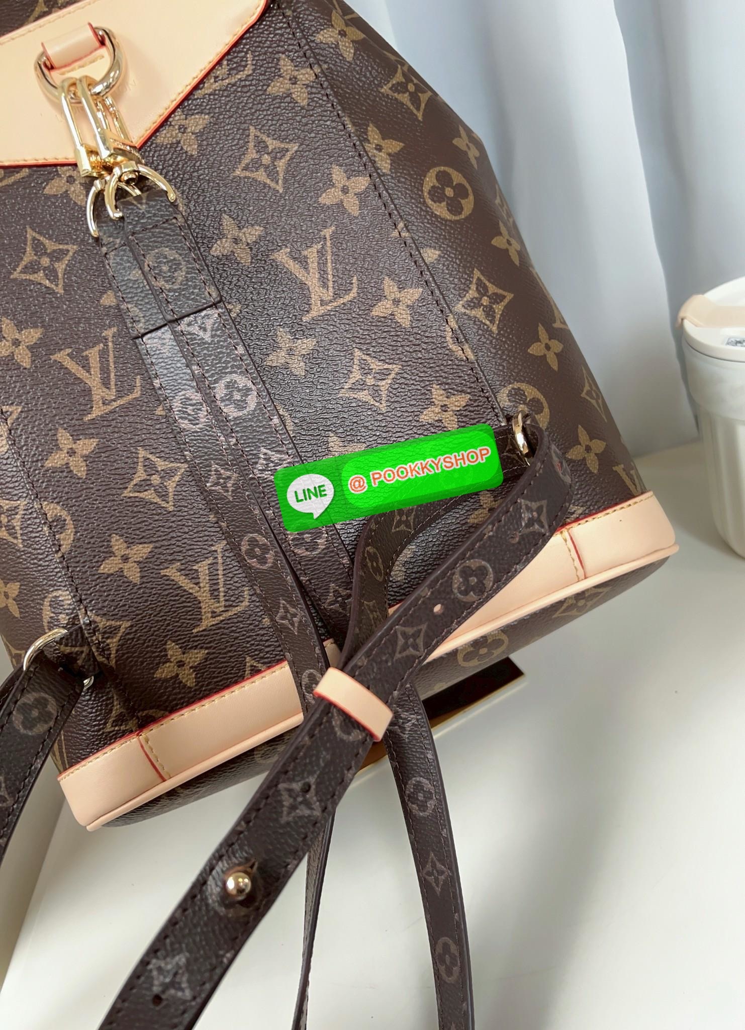 NEW ARRIVAL! **สินค้าเข้าใหม่** รุ่นที่ตอบโจทย์การใช้งานได้ในทุกๆวันเลยค่าสาวๆ ห้ามพลาด ก่อนหมด! LOUIS VUITTON MONTSOURIS MM BAG((vip gift ตปท.)) 🔖พร้อมส่ง! ใบใหญ่ กระเป๋าสะพายหลังแบบมีหูหิ้ว หนังแท้ หนังนิ่ม ทรงสวยมากๆ ((หนังไม่แข็งทื่อๆนะคะ!)) &