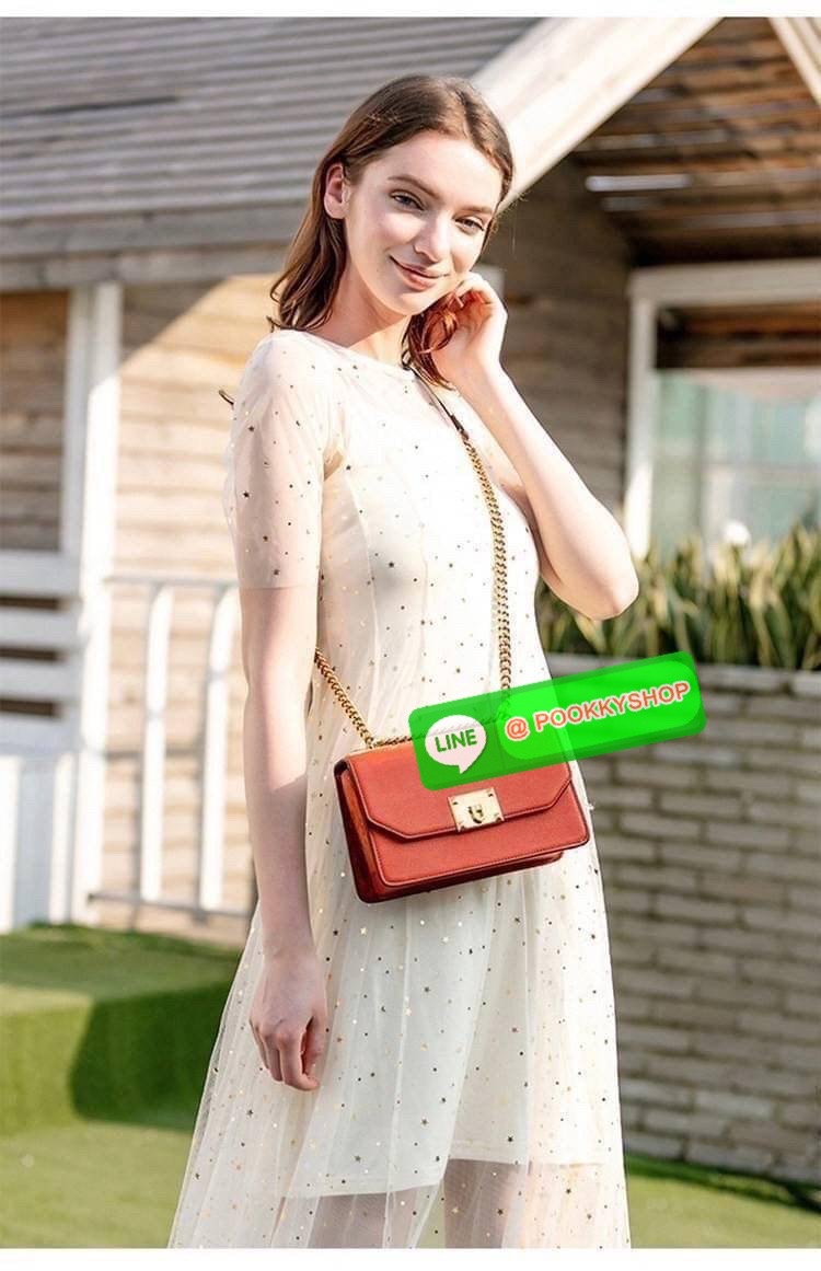 กระเป๋า Ck (charles&keith) หน้าล๊อคคอลเลคชั่นใหม่