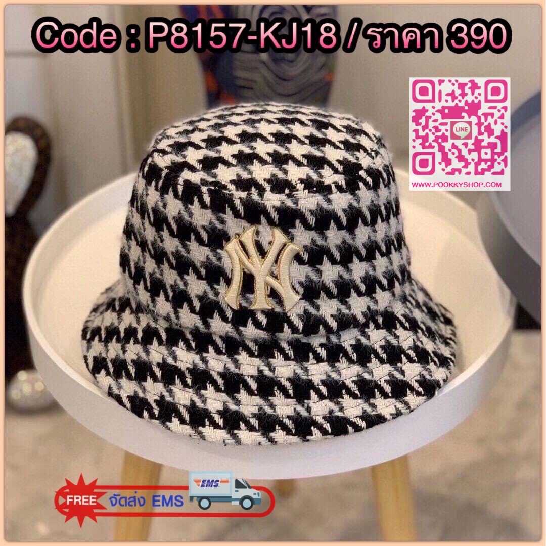 พร้อมส่ง หมวกบักเก็ต NY ตัวนี้ ผ้าชิโนริ น่ารักมาก งานเป๊ะ