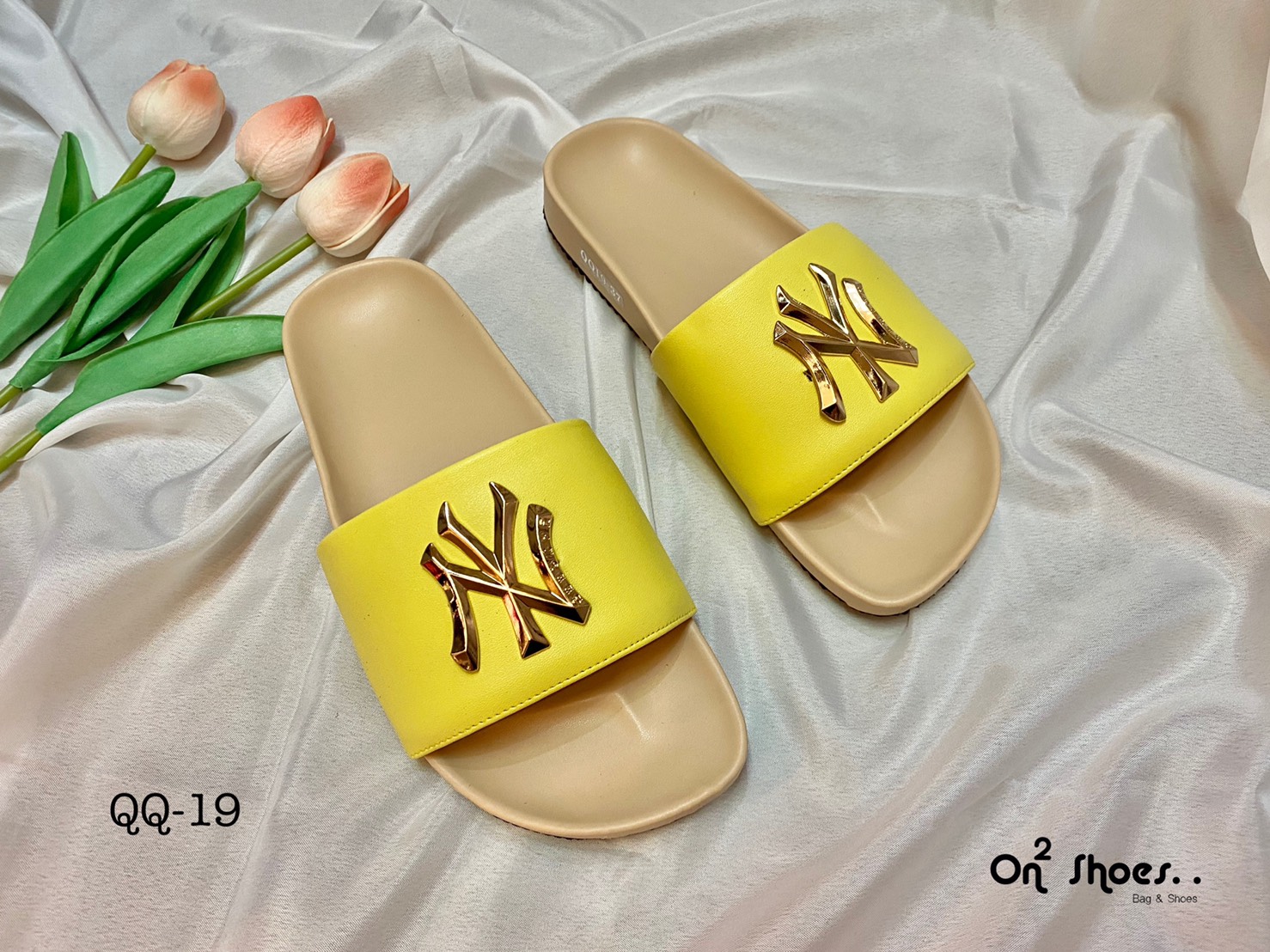 NY Sandals เข้าแล้วค่าาา💕พาสเทลที่รัก คอลใหม่ล่าสุด จากแบรนด์ New Yankees บอกเรยช้าอด น่ารักมากกกกกกก นิ่มมากกกกกก งานสวยน่าใส่มาก