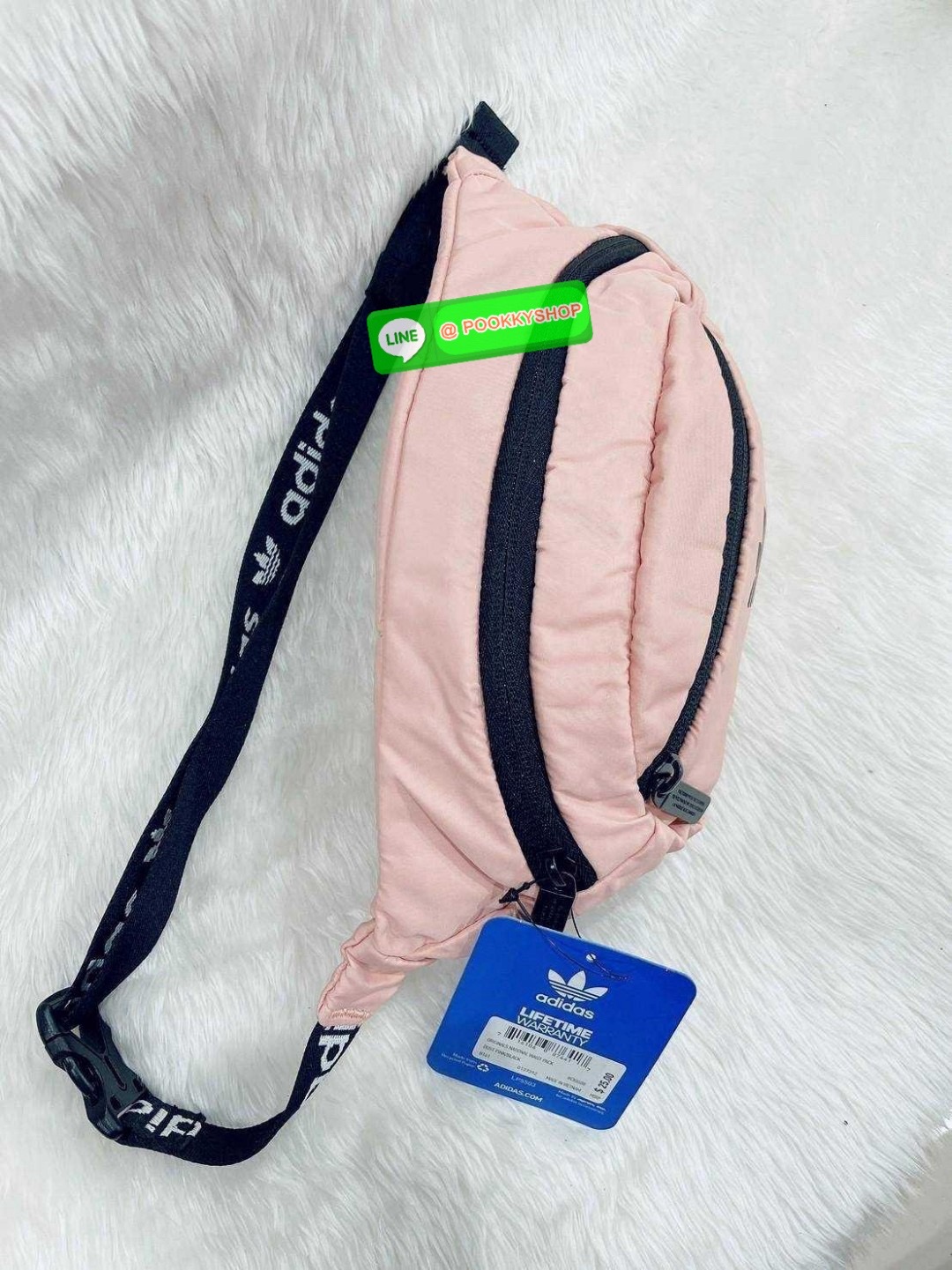 ✅พร้อมส่ง คาดอก คาดเอว adidas Rand II Waist Pack, Black, ผ้าไนล่อน