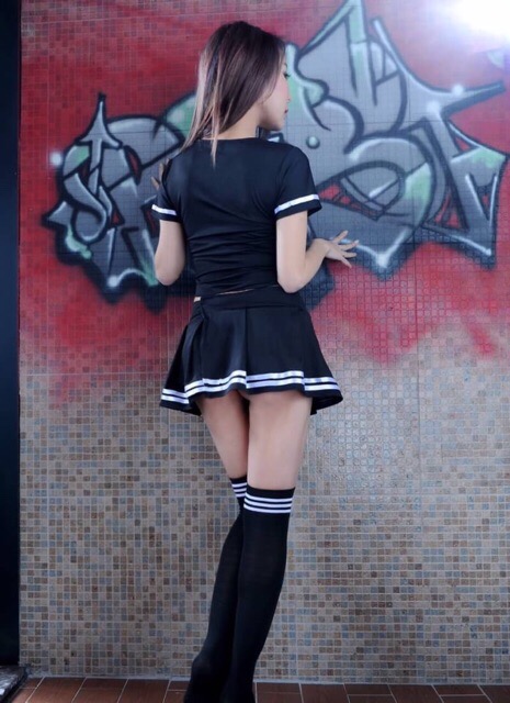 ชุดคอสเพลย์ ชุดพละ นร.ญี่ปุ่น ชุดนักเรียน ญี่ปุ่น (.set ประกอบด้วย: เสื้อ +กระโปรง +ถุงเท้า+G-string ) สำเนา สำเนา