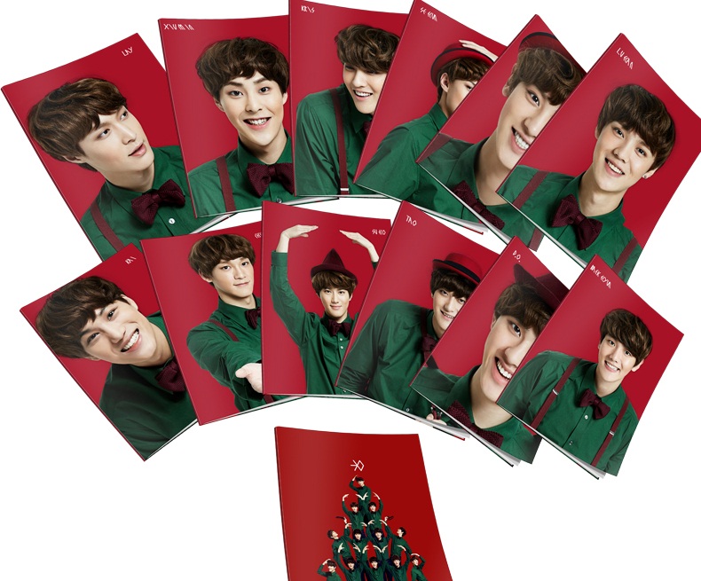 พร้อมส่งสมุด SEHUN EXO MIRACLE