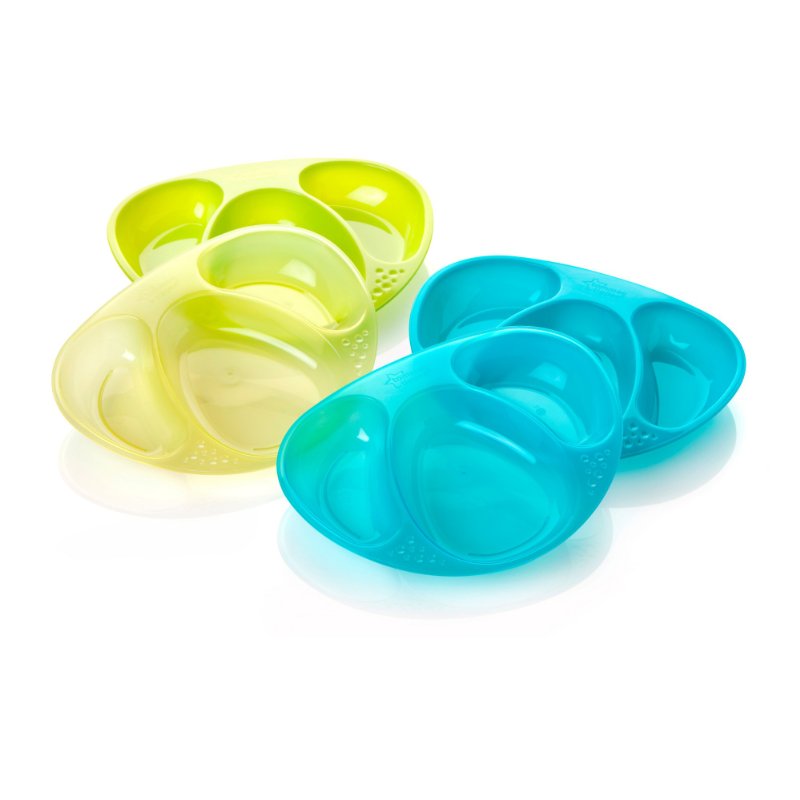 Tommee Tippee จานหลุม 2 ใบ BPA free