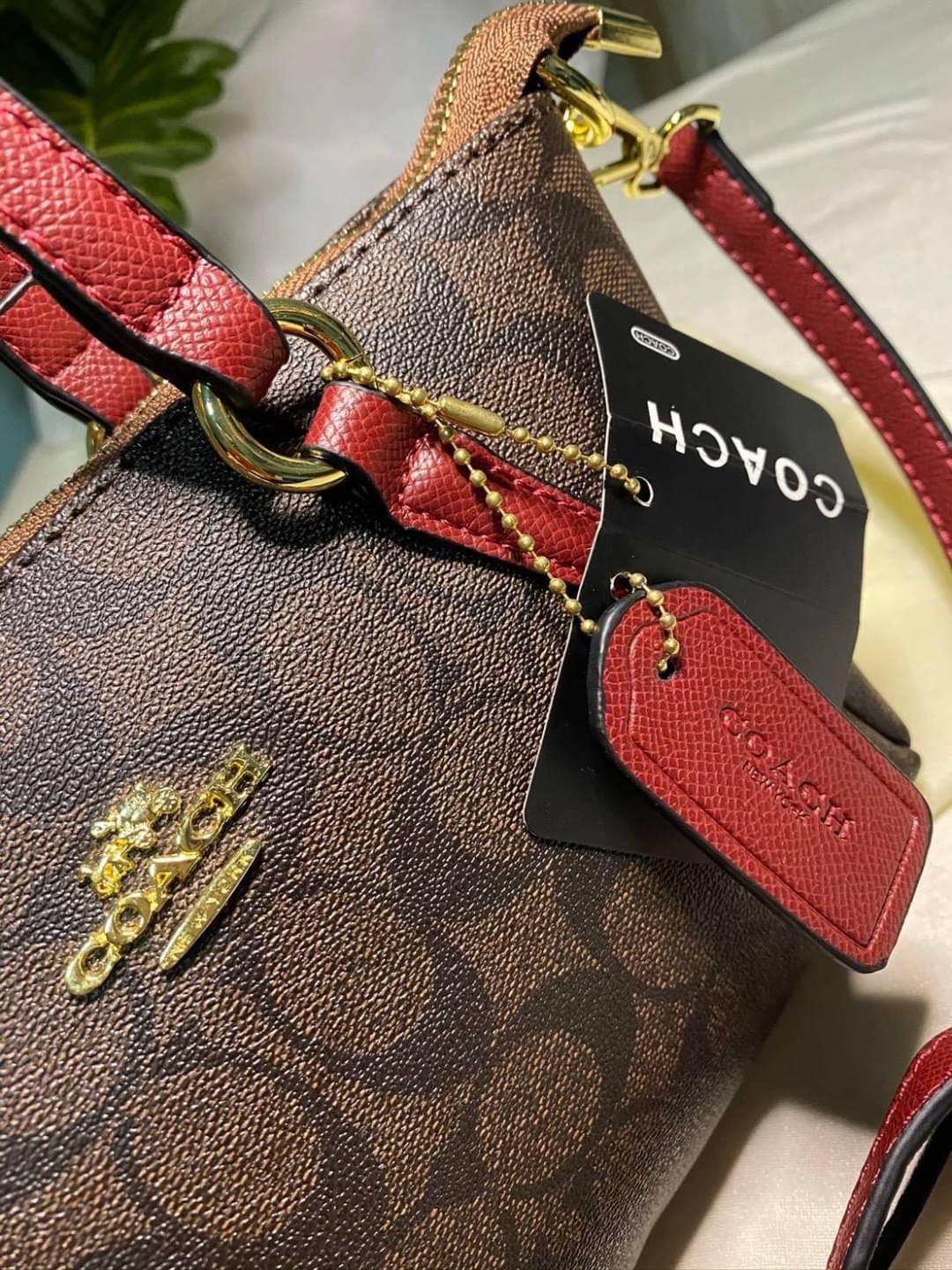 กระเป๋าโค้ชทรงพัด ขนาด mini