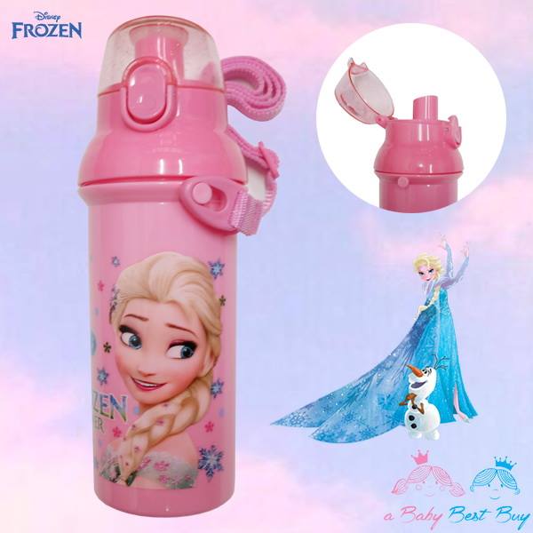 ฮ Disney Frozen กระติกน้ำลาย เจ้าหญิงอันนา เจ้าหญิงเอลซ่า ขนาด 450 ML. สุดน่ารัก