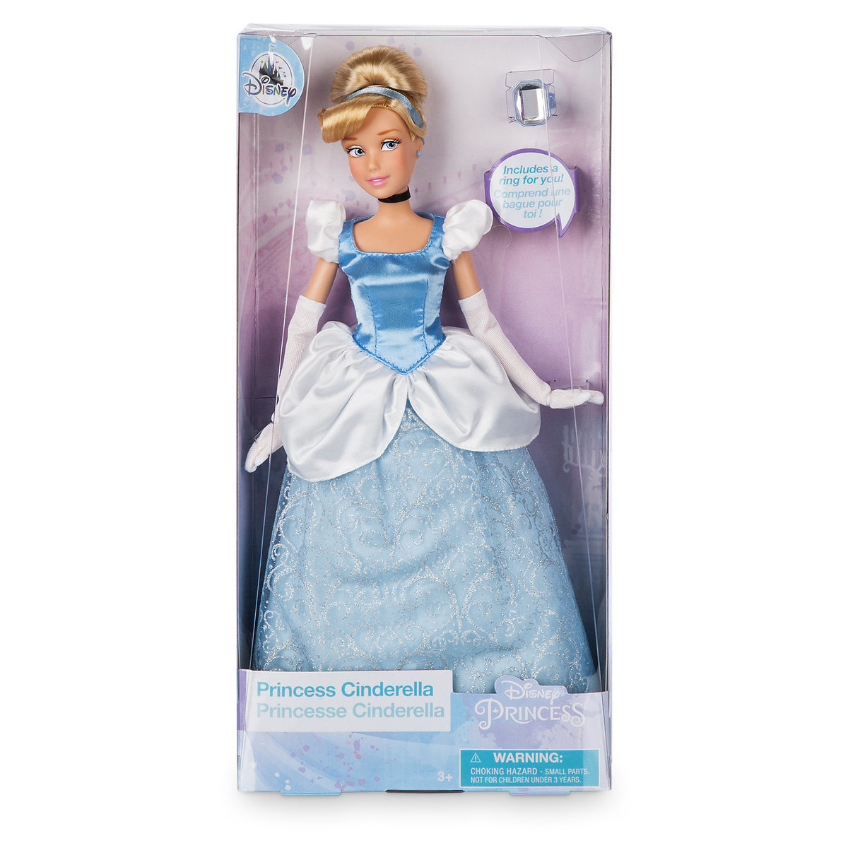 Cinderella Classic Doll with Ring - 12'' ของแท้ นำเข้าจากอเมริกา