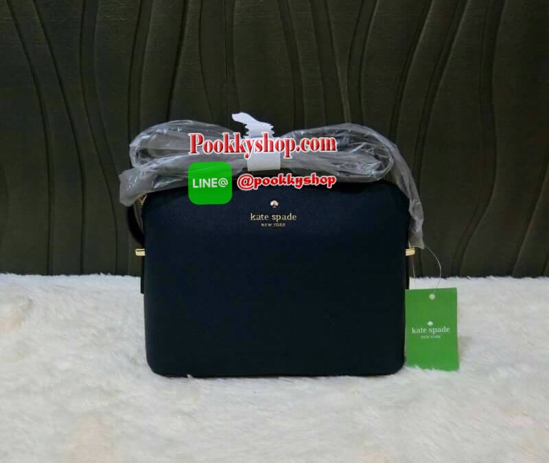 KATE SPADE CEDAR STREET MANDY แบรนด์ดังจากอเมริกาสุดฮิต กระเป๋าขนาดน่ารัก สะพายข้าง หนัง saffiano ภายในลายสวยเก๋สีทองเรียบหรู ทรงแข็งอยู่ทรง MUST HAVE!!