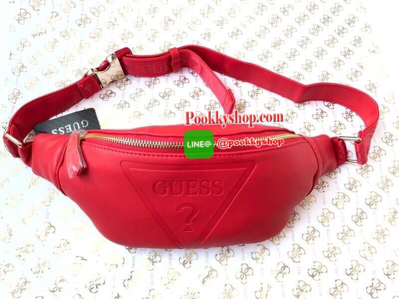 Guess Fanny Pack พร้อมส่ง กระเป๋าคาดอก คาดเอว Guess ของแท้ 100%