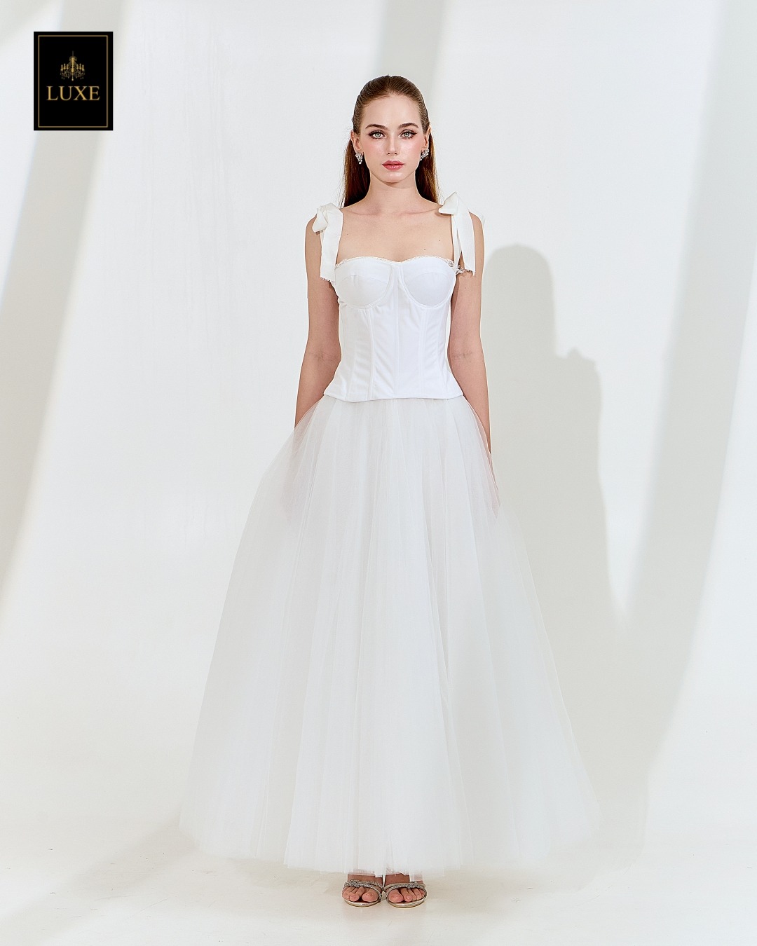 กระโปรงแฟชั่น กระโปรงบานทรงวงกลม ด้านในมีโครงช่วยให้กระโปรงบานสวย