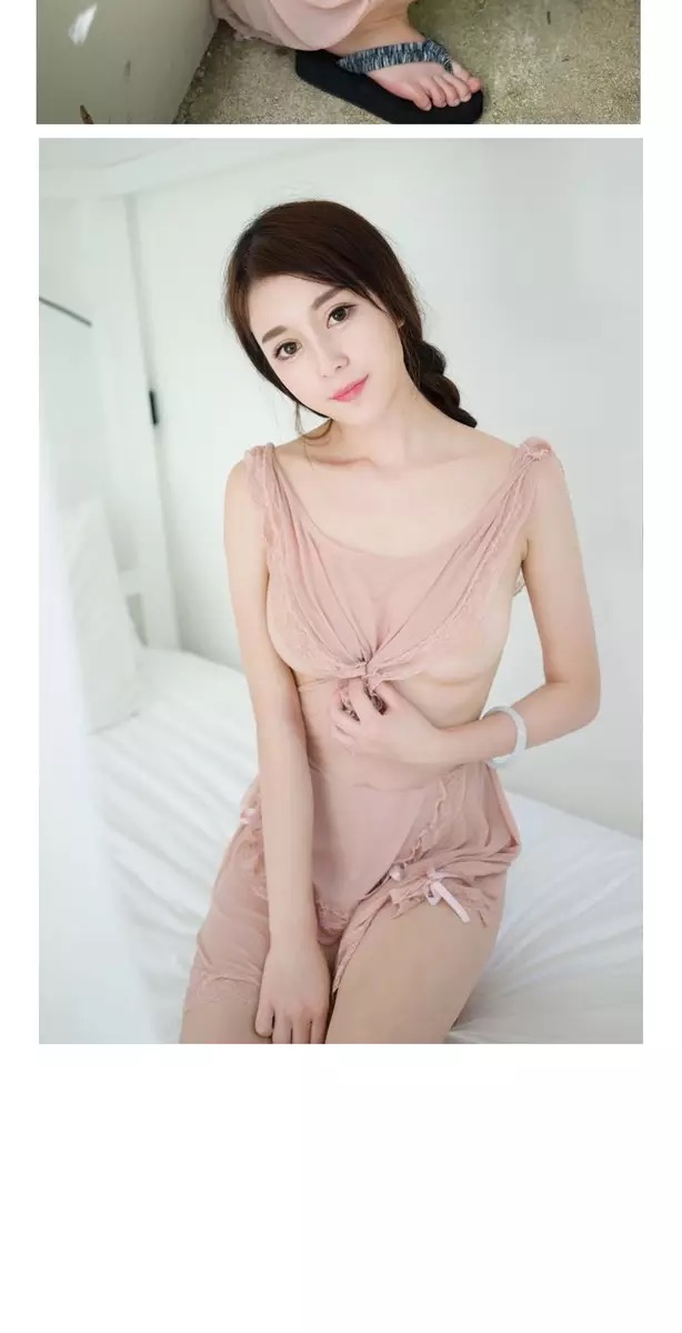 ชุดนอนซีทรู ชุดเมทสาว ซีทรูสีนูทเนื้อ เนื้อผ้าทิ้งตัว สวยหรูมากคะ