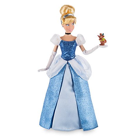 Cinderella Classic Doll with Gus Figure - 12'' ของแท้ นำเข้าจากอเมริกา