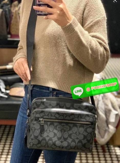 COACH WEST CAMERA BAG IN SIGNATURE ((91485)) ðšāļāļĨāļąāļāļĄāļēāļāļēāļĄāļāļģāđāļĢāļĩāļĒāļāļĢāđāļāļāļāđāļēāļē! āļāļĢāļ°āđāļāđāļēāļŠāļ°āļāļēāļĒāļāļđāđāļāļēāļĒ((āļāļđāđāļŦāļāļīāļāļāđāđāļāđāļŠāļ§āļĒāļāļĩāđāļāļĩāļĒāļ§āļāđāļ°ð)) āļŦāļāļąāļāđāļāđ āđāļĨāļ°āļŦāļāļąāļCanvasāļŠāļ§āļĒāļāđāļ° āļĄāļĩāļāđāļāļāļāļīāļāļŦāļāđāļē//āļāđāļāļāļāļīāļāļāļĨāļēāļāļāļ§āđāļēāļ//āļāđāļāļāļŦāļĨāļąāļāđāļāļāļāļīāļāļāļđāđ āđāļŠāđāļŠāļąāļĄāļ āļēāļĢāļ°āđāļāļāļĢāļ°āļāļģāļ§āļąāļāđāļāđāđāļĒāļāļ°;āļāļĢāđāļāļĄāļāđāļāļāđāļĨ