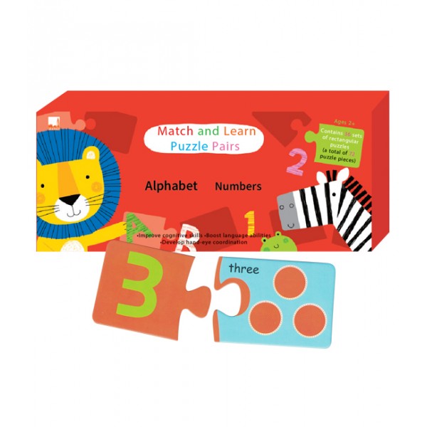 Dickens Match & Learn Puzzle Pairs จิ๊กซอว์เสริมพัฒนาการ (2 ปีขึ้นไป)