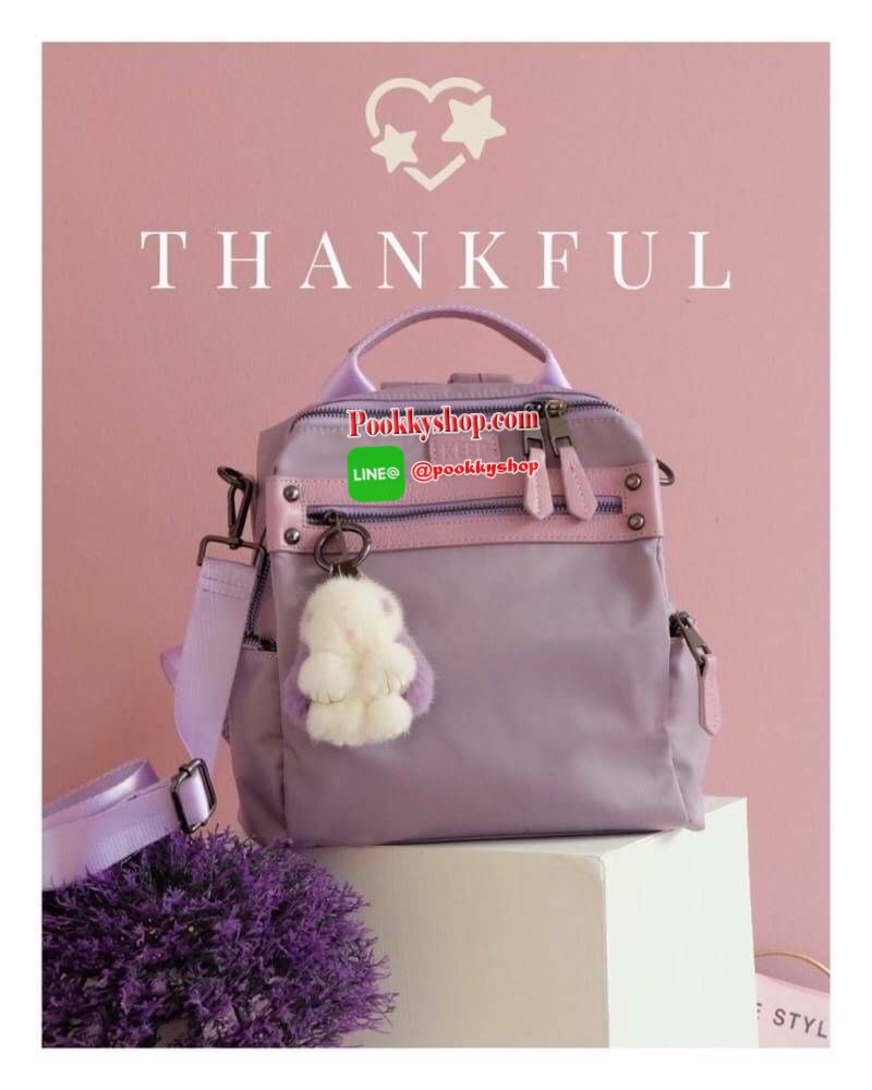 สินค้าขายดี มีสีใหม่มาเพิ่มค่า กระเป๋าเป้จากแบรนด์ KEEP มาดูทั้ง 8 สี ของเป้ รุ่น KATE กันเลยน๊า ~ ตัวกระเป๋าขนาดกำลังดี ทำจากไนล่อนนาโนตัดกับหนังวัวแท้ งานสวย งานละเอียดมากค่า ด้านหลัง สายสะพายยาว ซับในด้วยฟองน้ำนิ่มๆ ไว้ซัพพอร์ตไหล่ตอนสะพาย โดยเฉพาะของแ