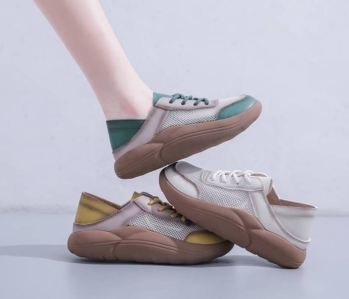 พร้อมส่ง👠👠สลิปออนตัวใหม่ล่าสุดมาแล้วจ้าา เสริมส้น 1.5 นิ้ว งานเพื่อสุขภาพ เย็บขอบอย่างดี ซับหนังนิ่มๆ งานสวย ใส่สบายเท้ามากกก