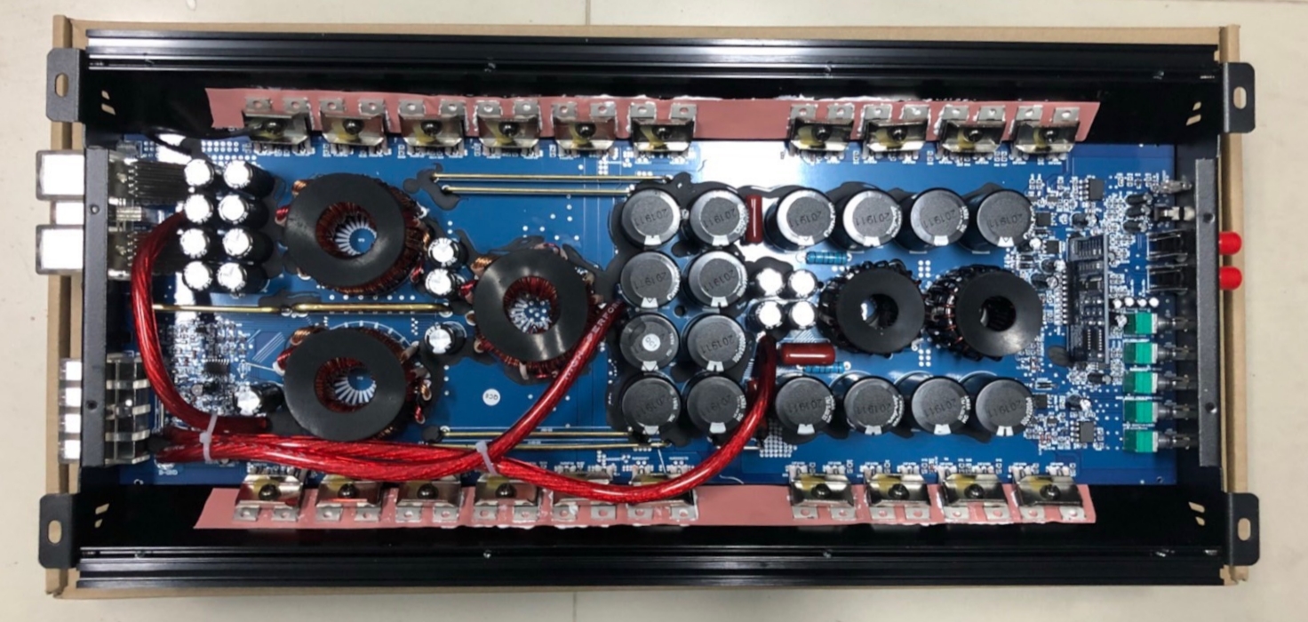 เพาเวอร์แอมป์รถยนต์ คลาสดี โม 4500 W LV-888.3D เพาเวอร์แอมป์ CLASS D ขับซับ