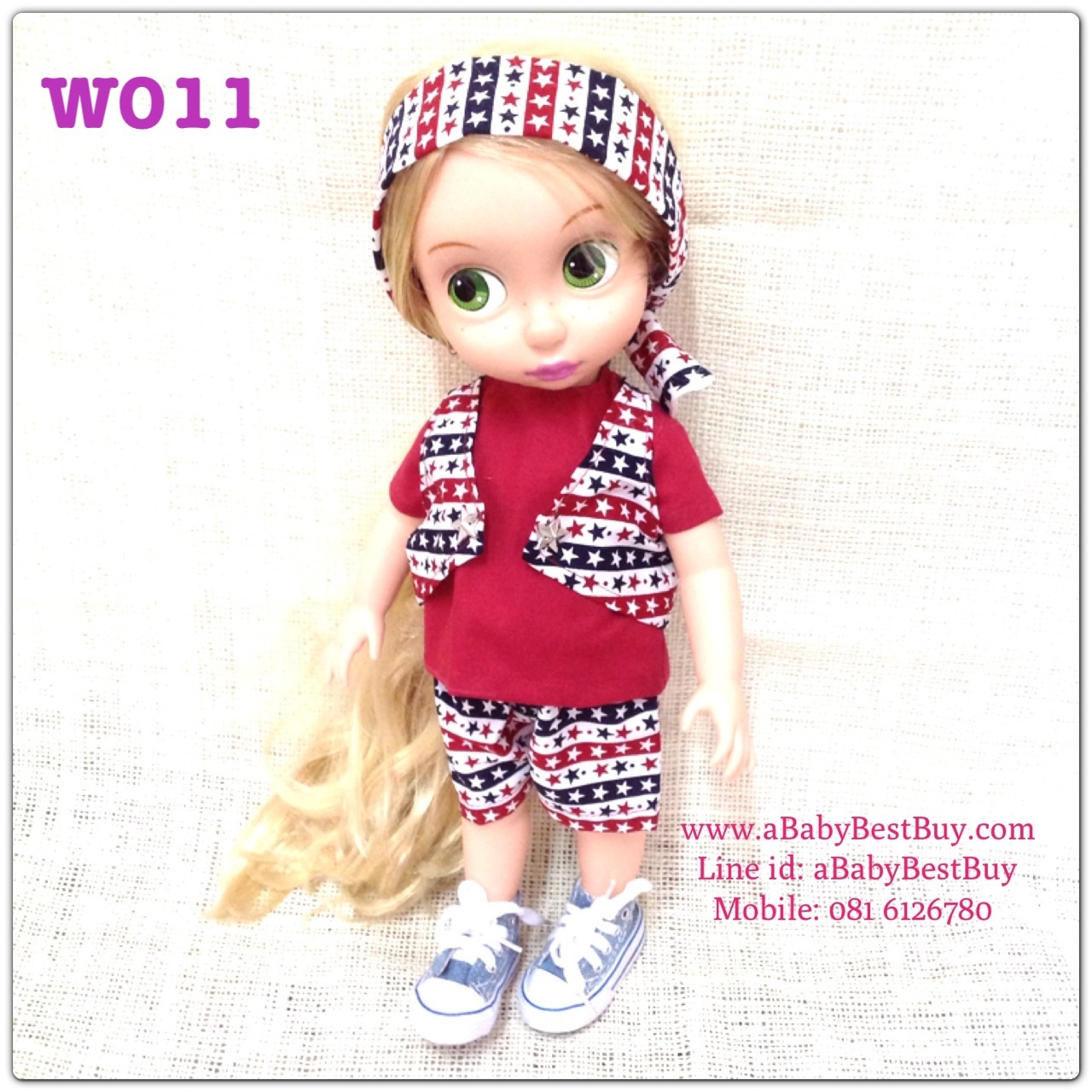 เสื้อผ้า Disney Animators' Collection Doll - 16'' (พร้อมส่ง)