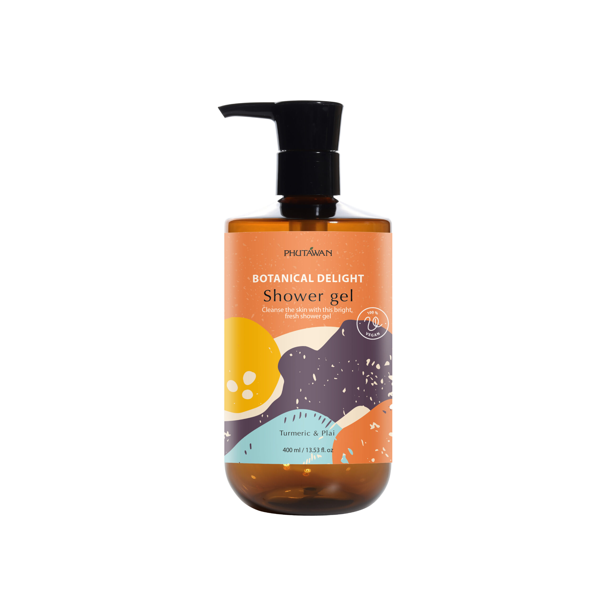 โบทานิคอล ดีไลท์ ชาวเวอร์ เจล Turmeric & Plai