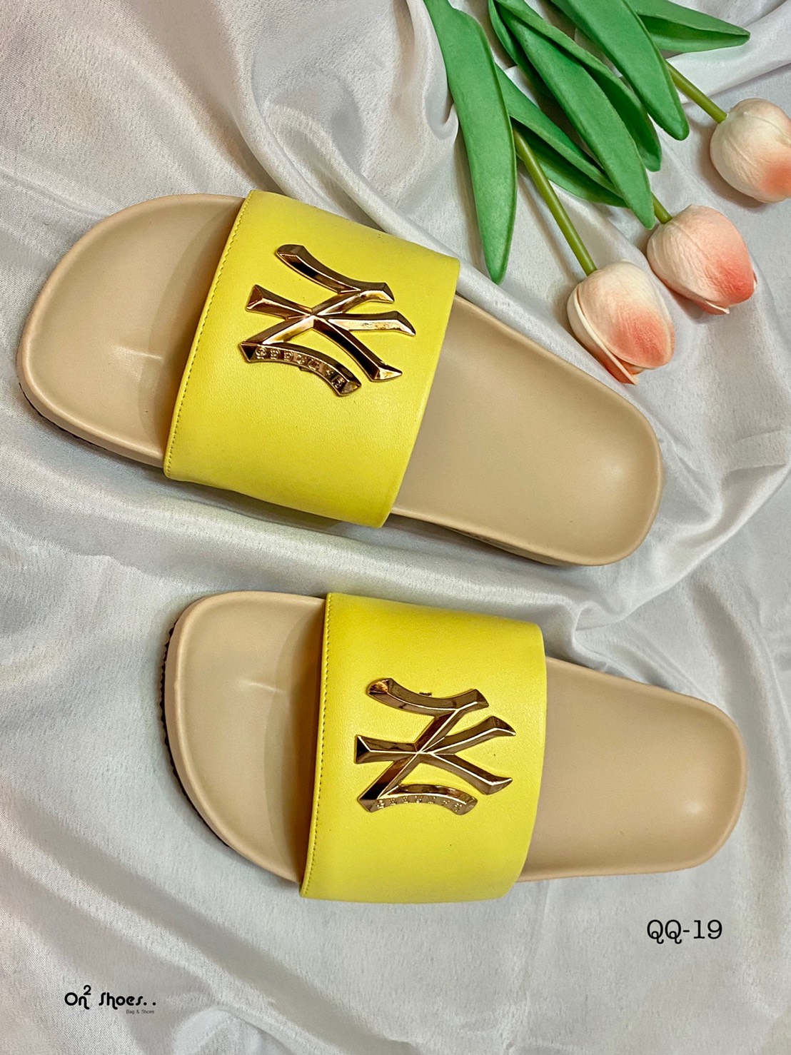 NY Sandals เข้าแล้วค่าาา💕พาสเทลที่รัก คอลใหม่ล่าสุด จากแบรนด์ New Yankees บอกเรยช้าอด น่ารักมากกกกกกก นิ่มมากกกกกก งานสวยน่าใส่มาก