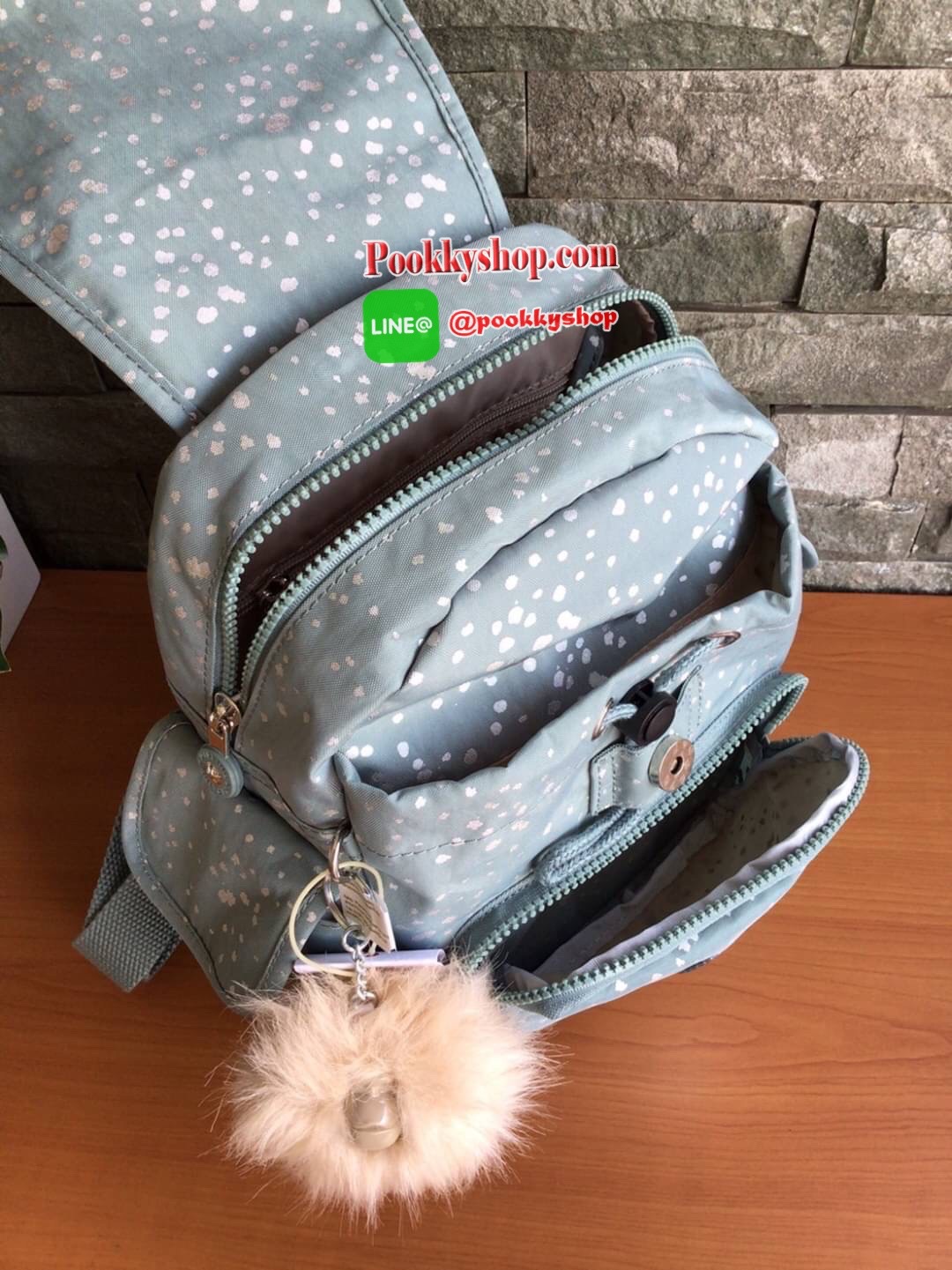 🚚 พร้อมส่ง 🚚 Kipling City Pack Mini Backpack รุ่น K12671 จาก Mayday collection วัสดุ Polyamide100% กันน้ำ แบ่งเป็น 3 ช่องการใช้งาน