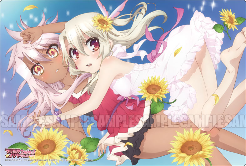 Bushiroad Playmat Limited Edition - Fate/kaleid liner Prisma☆Illya 2wei! [Illya&Kuro]