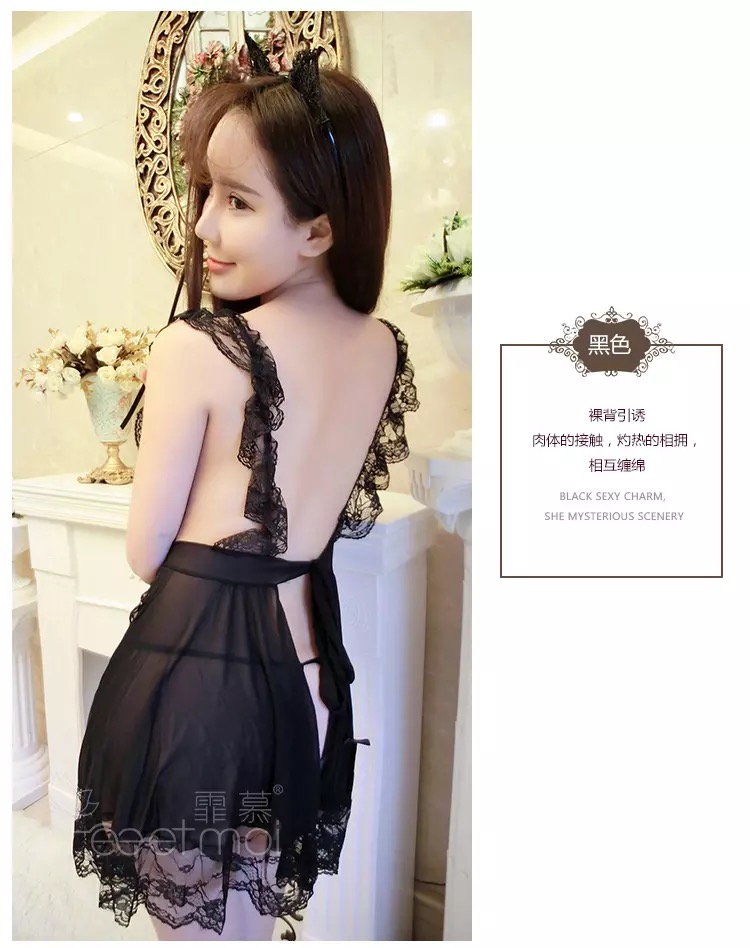 ชุดนอนซีทรู ชุดเมทสาว ซีทรูสีนูทเนื้อ เนื้อผ้าทิ้งตัว สวยหรูมากคะ