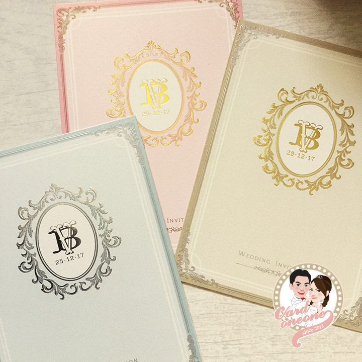 การ์ดแต่งงานวินเทจ