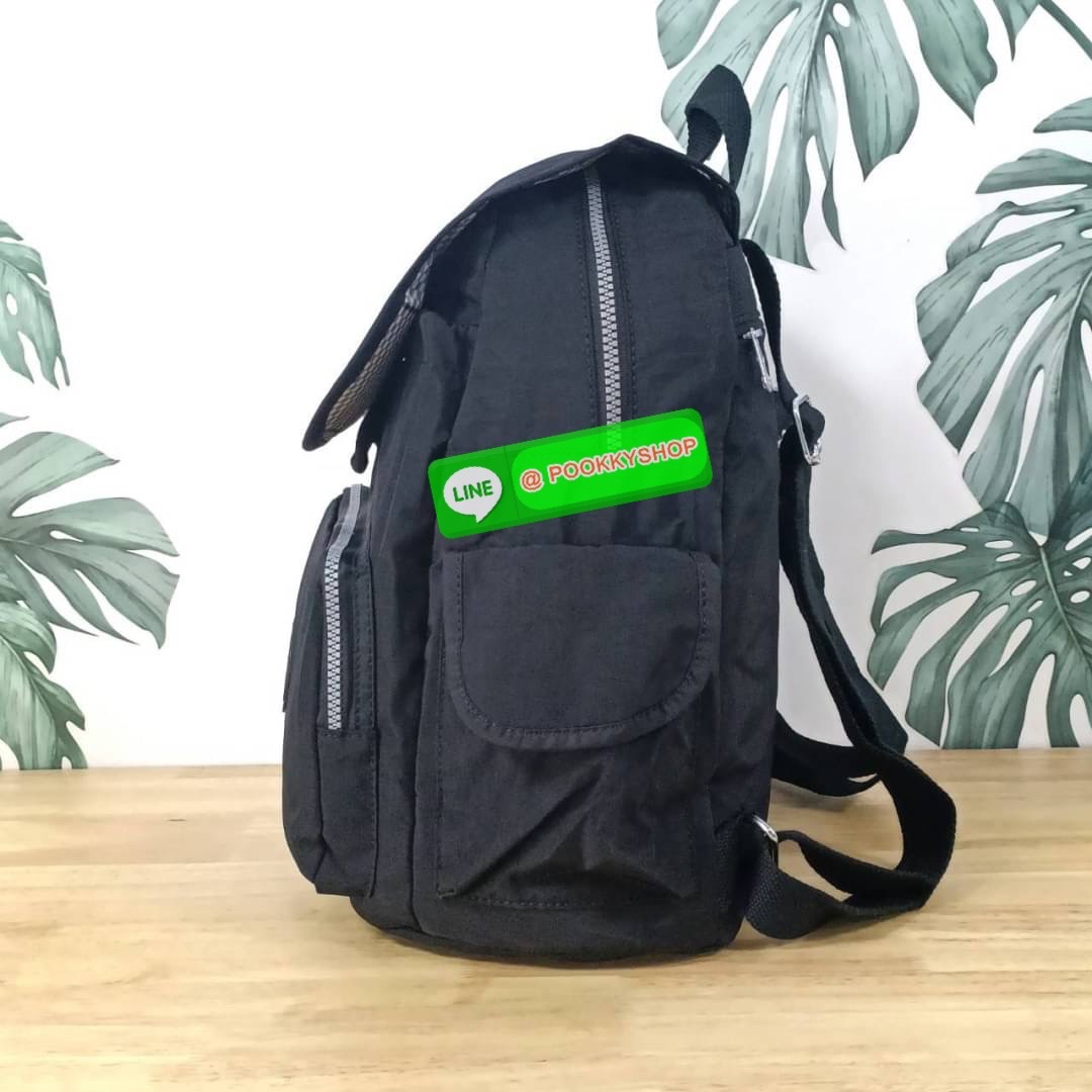 Kipling City Pack Medium Backpack กระเป๋าเป้ Kipling ขนาดกลาง วัสดุ Polyester 100% มีหูหิ้วด้านบน -ด้านหลัง มีซิปหลัง 1ช่องลึก -ด้านข้างมีช่องใส่ของเล็กน้อยทั้ง 2 ด้าน เปิด-ปิด ด้วยกระดุมแม่เหล็ก -ด้านหน้ามีช่องซิปใส่ของแยก 1 ช่อง และ ช่องปรับขนาดด้วยสายล