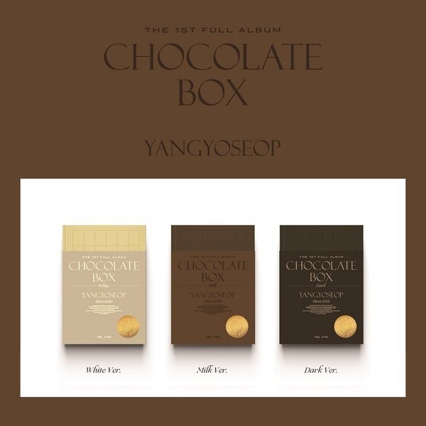 YANG YOSEOP 1st Album - Chocolate Box ระบุเวอร์ชั่นตรงหมายเหตุ