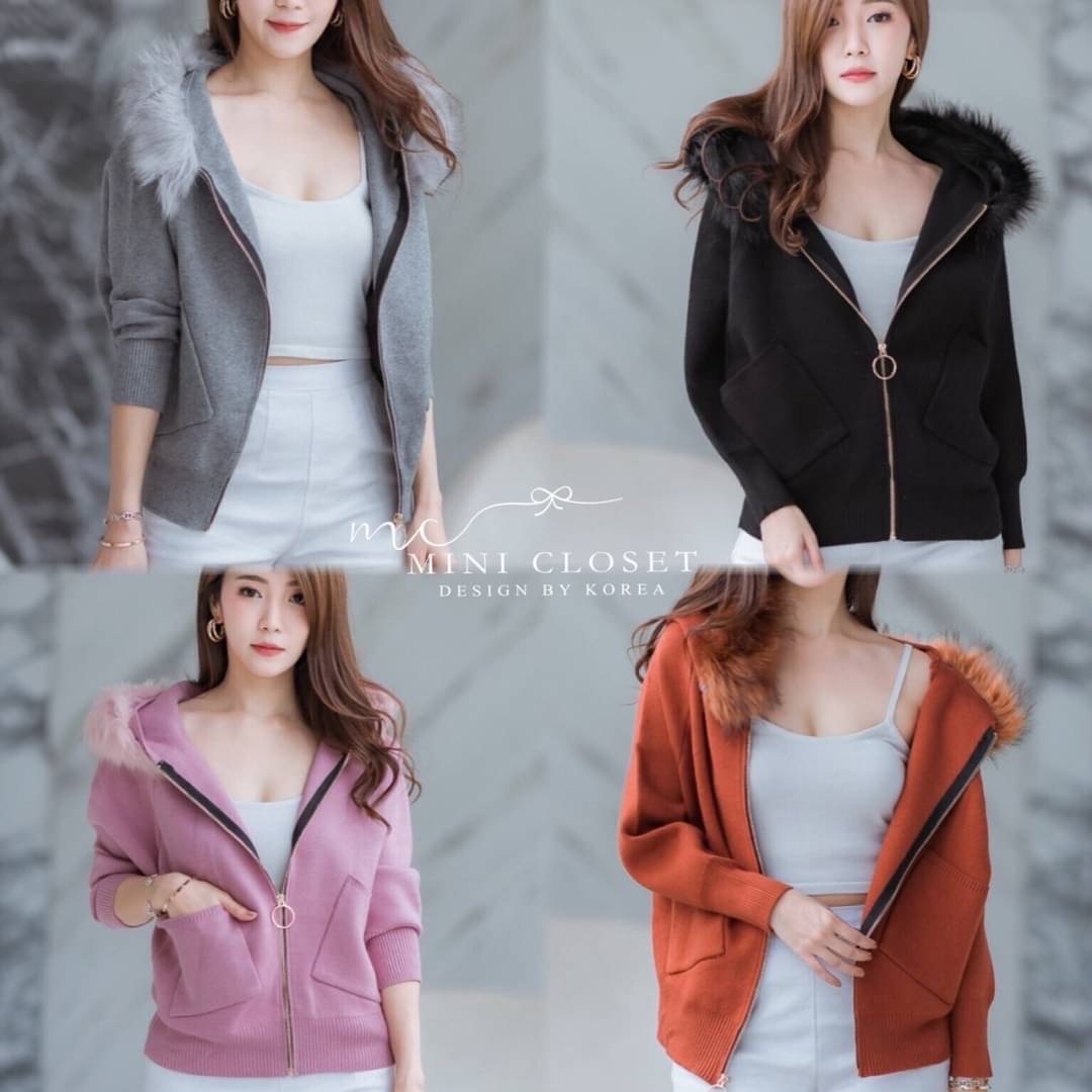 งานขายดี บอกเลยใส่ได้ตลอด สินค้าถ่ายจากงานจริง คุณภาพดีเฟอร์แน่นๆนุ่มๆมีฮู้ด ขนเฟอร์ถอดออกได้ มีซิปหน้า เป๋าข้าง บอกเลยห้ามพลาดค่ะ