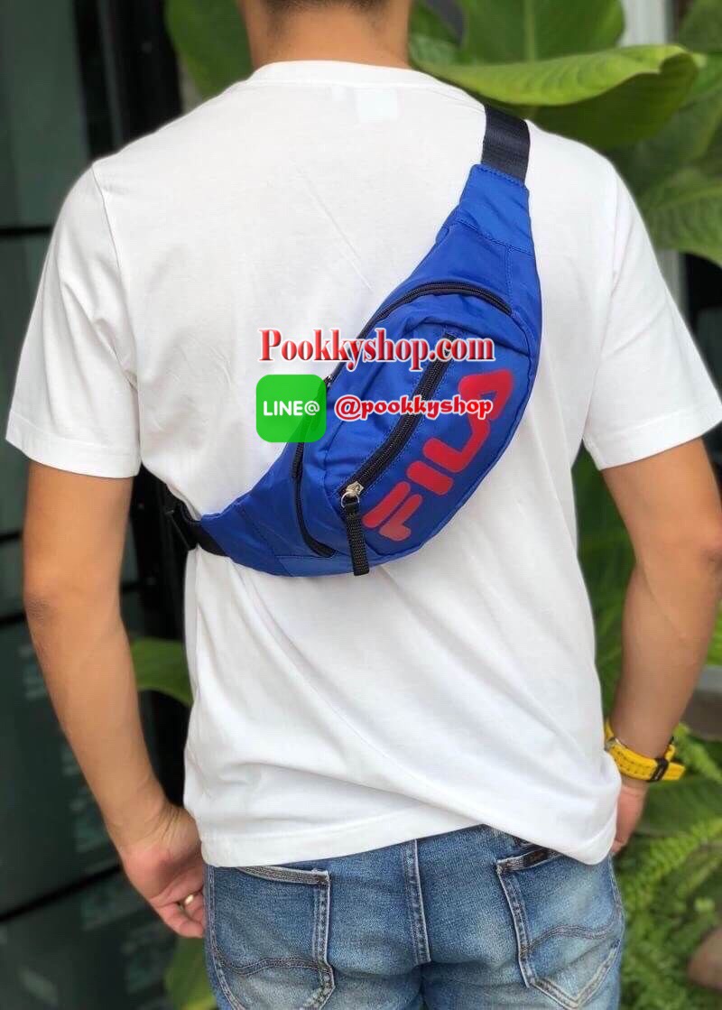 พร้อมส่ง กระเป๋า Fila คาดอก คาดเอว ค่า ของแท้ 100% ส่งฟรี EMS