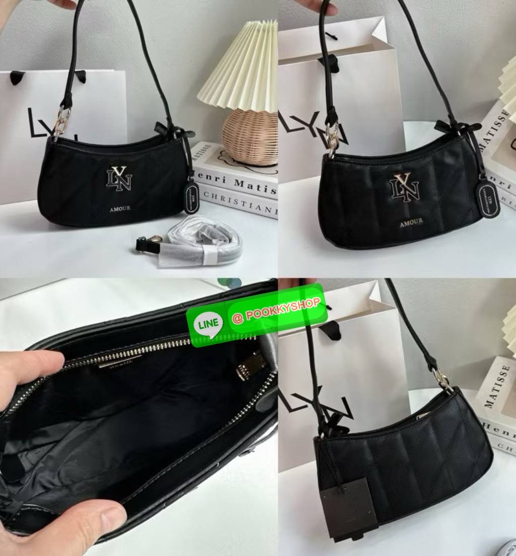 Lyn แท้ Outlet กระเป๋าลิน Lyn คล้องไหล่ได้ สะพายข้างได้