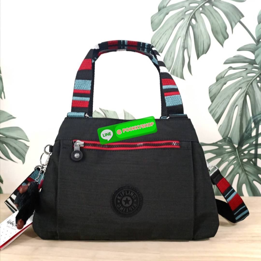 KIPLING ELISE HANDBAG กระเป๋าถือและสะพายไหล่ ขนาดกำลังพอดี จุของได้มาก มีหูจับสองสาย ถือสะดวก น้ำหนักเบา มีช่องซิป ด้านหน้า ช่อง กระเป๋าหลักเปิด-ปิดด้วยซิป มี3 ช่องว่างใส่ของได้จุมากๆ ใส่มือถือได้ กระเป๋าสตางค์ใบยาว และ เครื่องสำอางค์ได้หลายชิ้นเลยค่ะ เก็