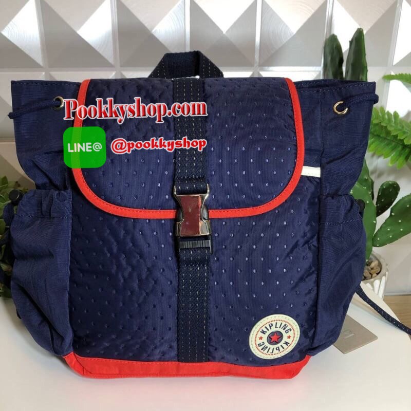 Kipling ESILE Small Backpack with buckle closure กระเป๋าเป้รุ่นใหม่ล่าสุด collection ใหม่สุดน่ารัก ขนาดกำลังพอเหมาะสำหรับใส่ของระหว่างวัน และช่องจัดเก็บอีกหลากหลายรูปแบบ ดีไซน์สวยนับเป็นอีกหนึ่งกระเป๋าเป้ที่พร้อมให้คุณได้สะพายออกไปข้างนอกได้ทุกวันอย่างมั่