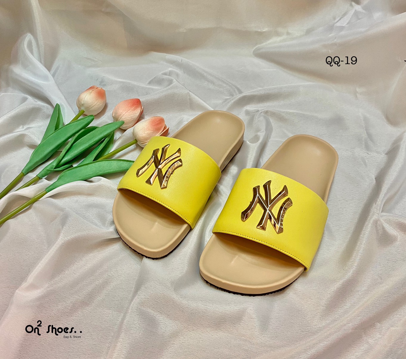 NY Sandals เข้าแล้วค่าาา💕พาสเทลที่รัก คอลใหม่ล่าสุด จากแบรนด์ New Yankees บอกเรยช้าอด น่ารักมากกกกกกก นิ่มมากกกกกก งานสวยน่าใส่มาก