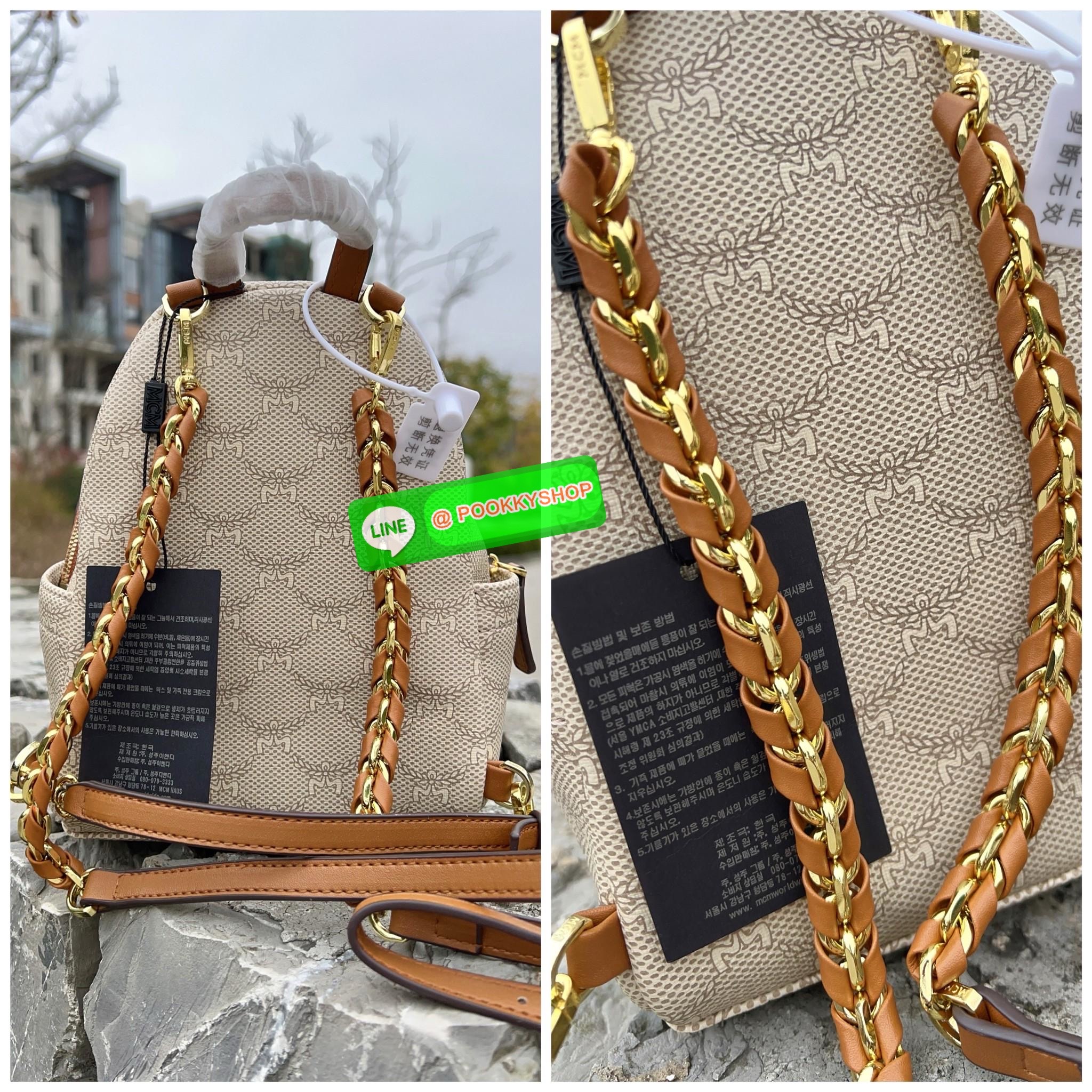 📸NEW NEW NEW!🎉🎉 เข้าแล้วสาวๆท่านใดรออยู่ จัดได้เลยค่าา อย่ารอช้าก่อนหมด! LAURETOS MCM STARK BACKPACK 📣พร้อมส่ง! บอกก่อนเลยน้องน่ารัก น่าใช้มากๆ พกพาติดตัวได้ตลอดเลยจริงๆค่า ใครมีแพลนเที่ยว ตปท.หน้าหนาวนี้จัดไปเลยค่าา สวยฉ่ำ