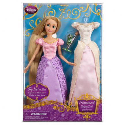 z Singing Doll and Costume Set - Rapunzel - 11 1/2''